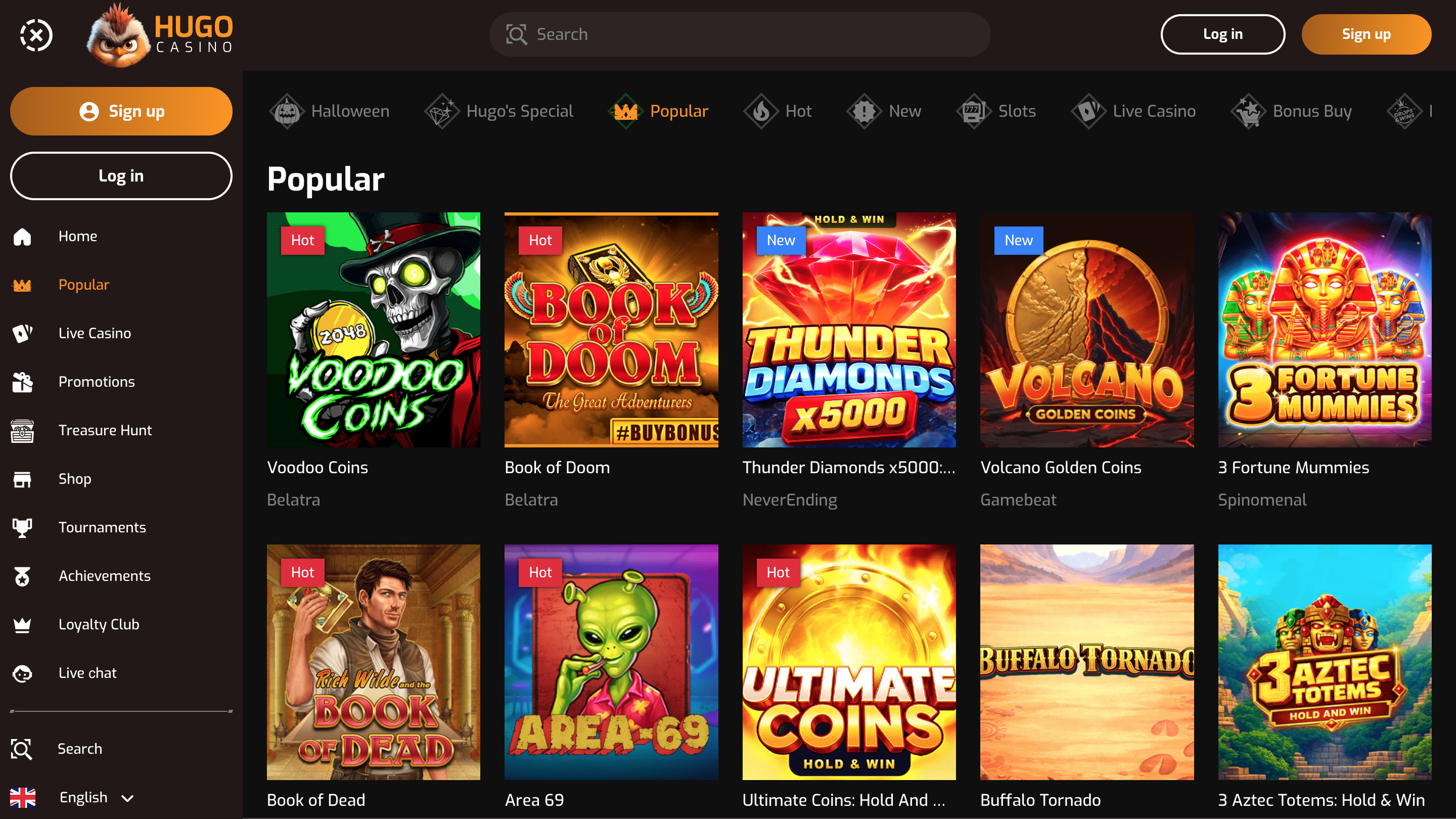 Hugo Casino 2